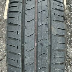 エクシーダー 13in 4.00B+45 PCD100 ブリジストン　エコピア 155/70R13 バモス エブリイワゴン　ラジアルタイヤの画像