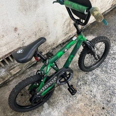 HUFFY16インチBMX4輪車BRAVO Flashキッズバイク自転車🍉プロフ必読の画像