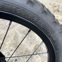 HUFFY16インチBMX4輪車BRAVO Flashキッズバイク自転車🍉プロフ必読の画像