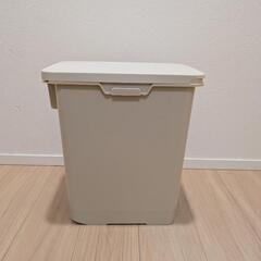 TENME（天馬）20Lゴミ箱ダスクボックスペダル式ベージュミニの画像