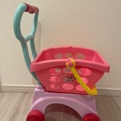 ミニーちゃん おままごとカートの画像