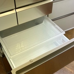 大型555L!! Panasonic NR-F568XG-N 2014年 6ドア冷蔵庫 の画像