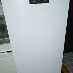 霜取り不要 Haier ファン式冷凍庫 138L JF-NUF138B 2020年製の画像