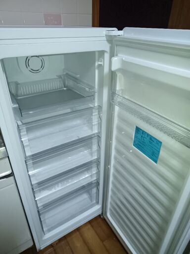 霜取り不要 Haier ファン式冷凍庫 138L JF-NUF138B 2020年製