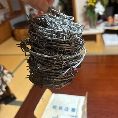 受付終了　
有刺鉄線の画像