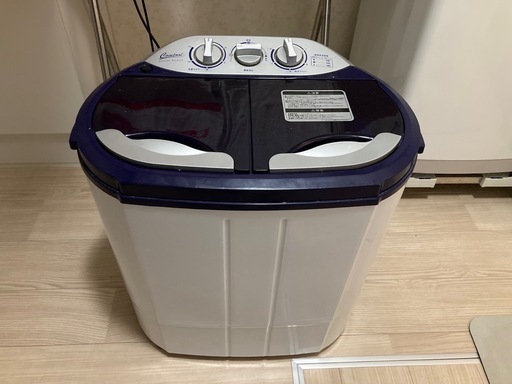 二層式洗濯機　決まりました