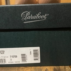 【美品】Paraboot CHAMBORD / NOIR パラブーツ シャンボード / ノワール ブラック黒 箱有りの画像