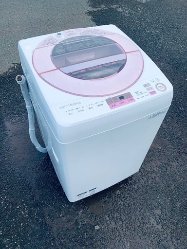 EJ3450番✨SHARP✨電気洗濯機 ✨ES-GV8A-P