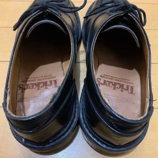 tricker's/トリッカーズ/Oxford Shoe Black Box/UK4/パンチドキャップトゥ