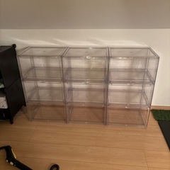 透明ショーケース　コレクション用などへ
