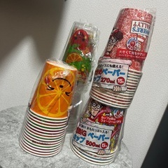 【新品未開封】プラスチックコップ・紙コップまとめ売り