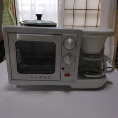 オーブントースターコーヒーメーカー付