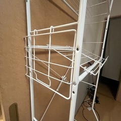 洗濯機ラック　　物干しスタンドの画像