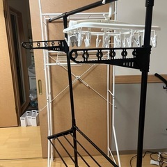 洗濯機ラック　　物干しスタンドの画像