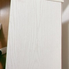 連結できるNカラボ　扉付き3段　ホワイトウォッシュの画像