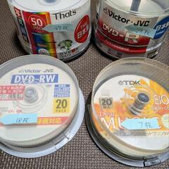 DVDディスク＆CD-Rディスク計100枚の画像