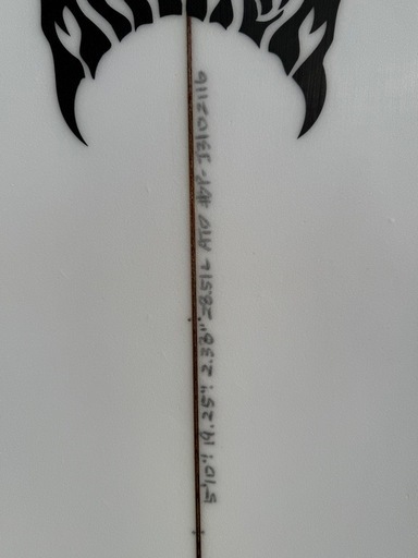 1年使用フィン付き！！LOST3.0STUB D5’10 28.51L