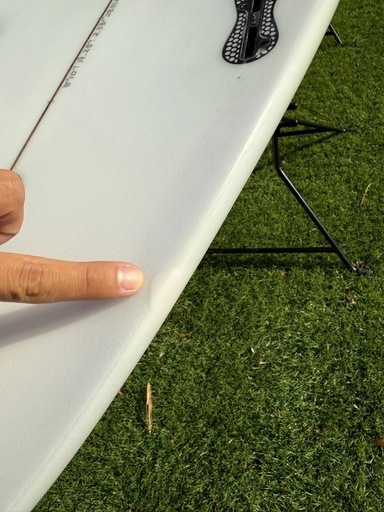 1年使用フィン付き！！LOST3.0STUB D5’10 28.51L