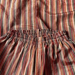 新品★もんぺ ワイドパンツ “カジュアル ストライプ”の画像