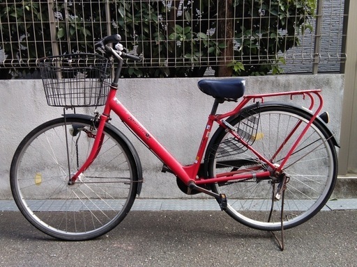 自転車　27インチ　オートライト 