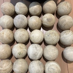 軟球24個（中古）
の画像
