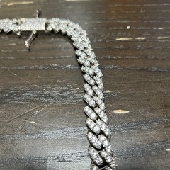 ネックレス真鍮プラチナコーティング　ネックレスの画像