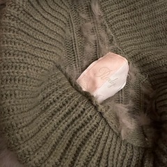 radyレディーファーポンチョケープの画像