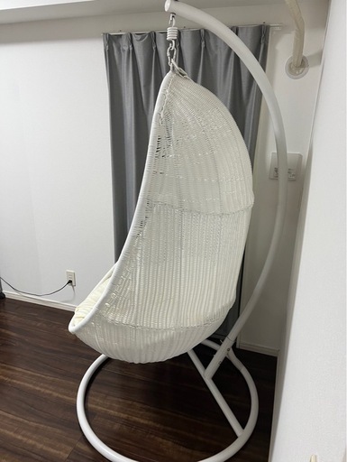 ハンギングチェア白