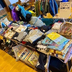 【室内開催】こども用品メイン“にじいろフリーマーケット” - 佐久市