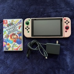 Switch本体とマリオパーティソフトセット充電付き