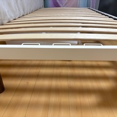 無印　ベッドフレームの画像