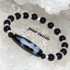 双観音天珠 天然石ブレスレット