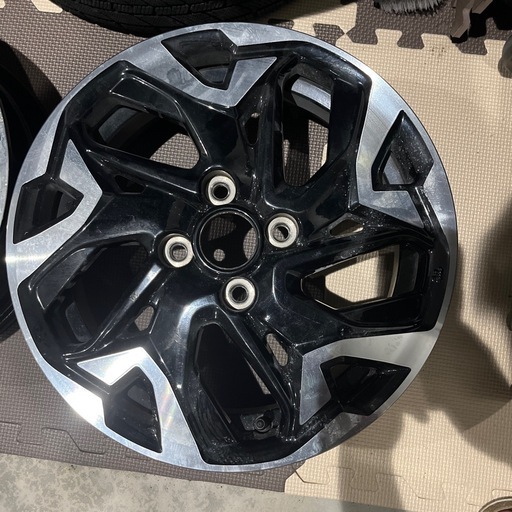 ホンダ N-BOXカスタム 純正15インチ ホイール2本セット 中古品