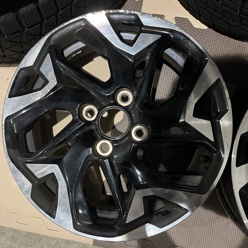 ホンダ N-BOXカスタム 純正15インチ ホイール2本セット 中古品