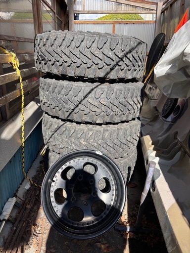 ［セール中］YOKOHAMAジオランダーMT ホイールセット