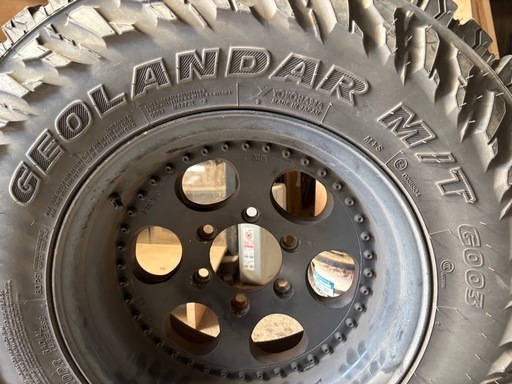 ［セール中］YOKOHAMAジオランダーMT ホイールセット