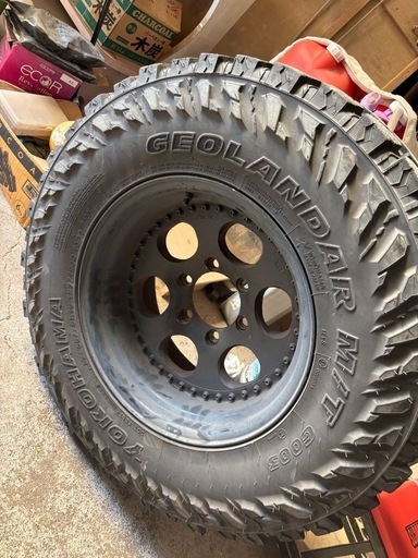 ［セール中］YOKOHAMAジオランダーMT ホイールセット