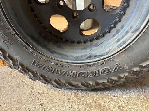 ［セール中］YOKOHAMAジオランダーMT ホイールセット