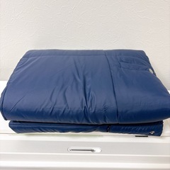 【新品未使用】電気ブランケット 敷き毛布 掛け敷き ひざ掛け 大サイズ 6枚ヒーター付き 防寒の画像