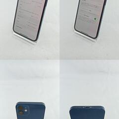 動作確認済！　iPhone12mini　A2398　64GB　本体　ブルー　SIMフリー　フィルム付　247163354の画像