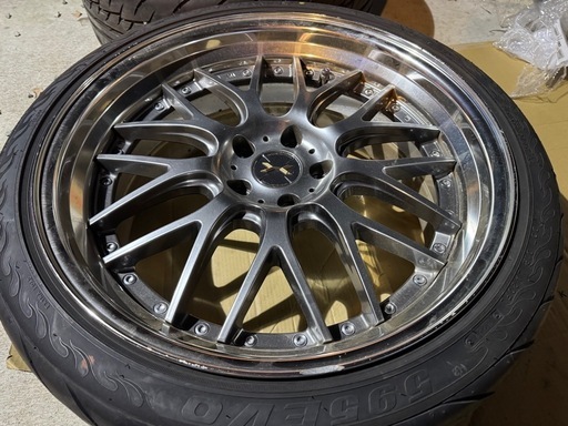 期間限定大幅値下げ‼️段リム2ピース WEDS MARVERICK 709M 20inch 9J  4本セット ウェッズ マーベリック