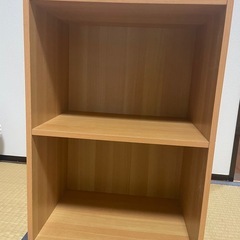 [取引中]2段カラーボックス