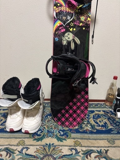スノーボと靴になります、