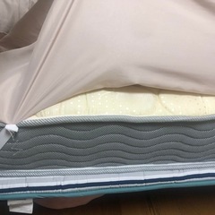 シングルベッド　マットレスの画像