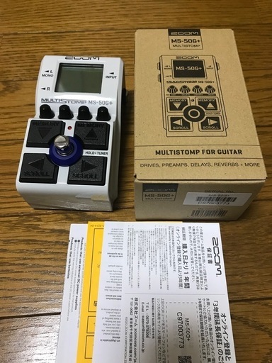 楽器 ZOOM MS50G +