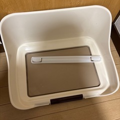 ボンビアルコン しつけるウォールトレー Sサイズ アイボリー [トイレタリー ペットシーツ トレー]の画像