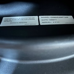 Joie チャイルドシート ブラウン・ピンク デザインの画像