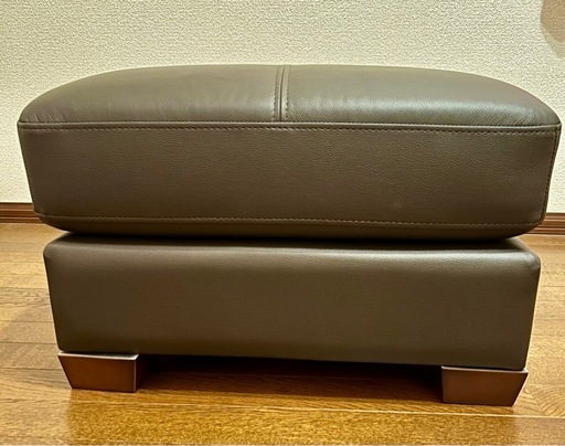ダークブラウン オットマン  スツール