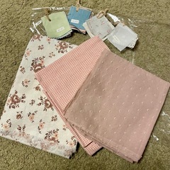 (取引中)はぎれ3種＋サンプル生地色々セットで