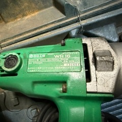 100v インパクトレンチ　HITACHIの画像